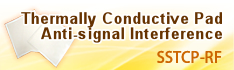 Anti-signal attenuation thermally conductive sheet (SSTCP-RF)